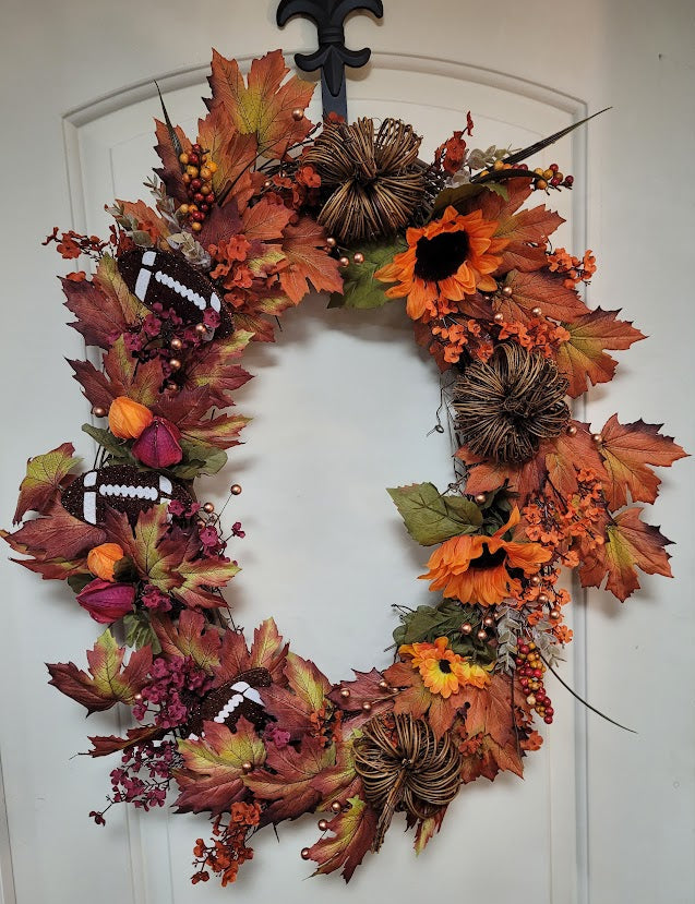 Football Season Wreath