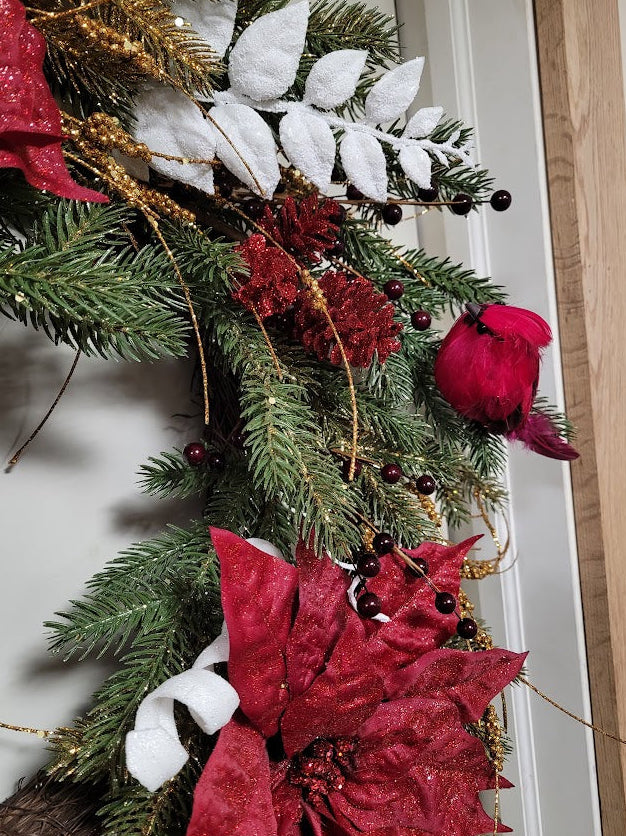 Scarlet Garden Wreath