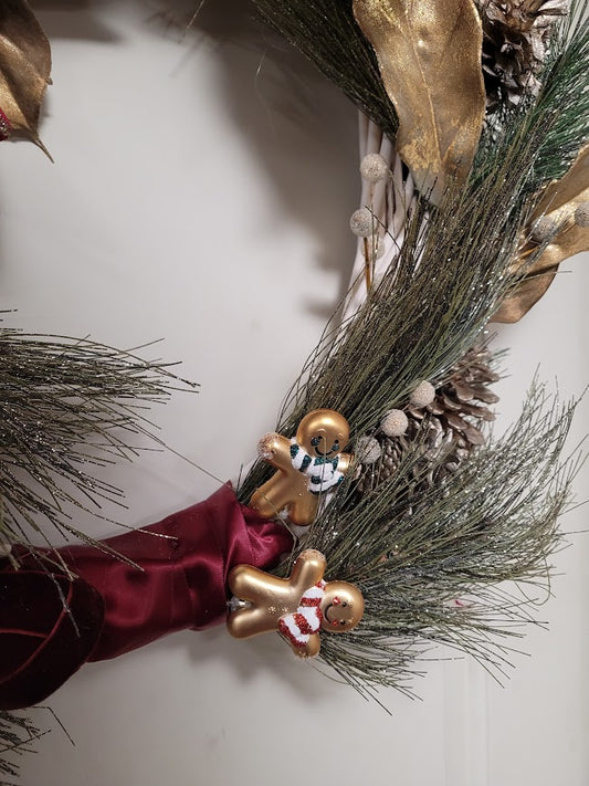 Festive Elegance Wreath