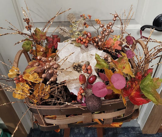 Fall Foliage Basket