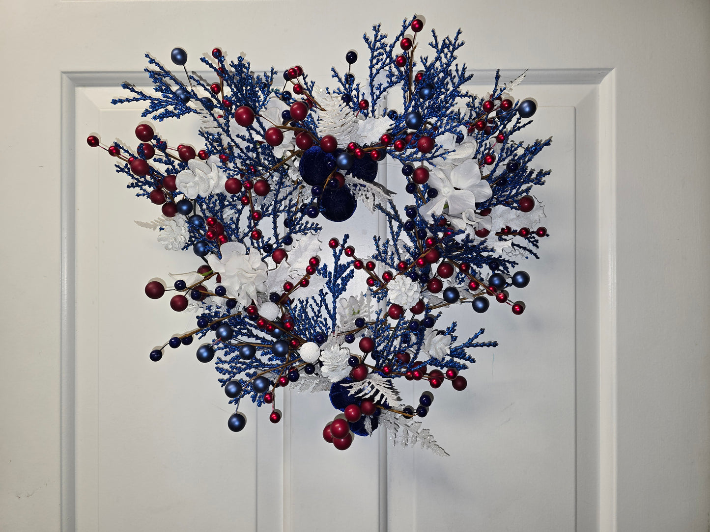 Patriotic Heart Wreath