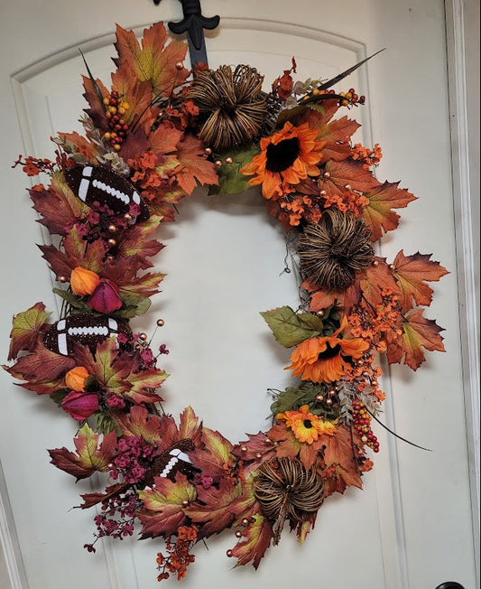 Football Season Wreath