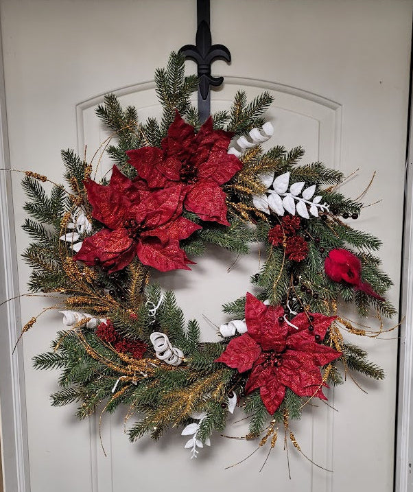 Scarlet Garden Wreath