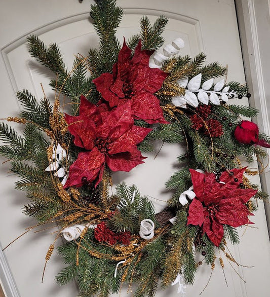 Scarlet Garden Wreath