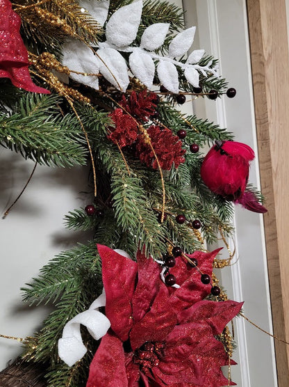 Scarlet Garden Wreath