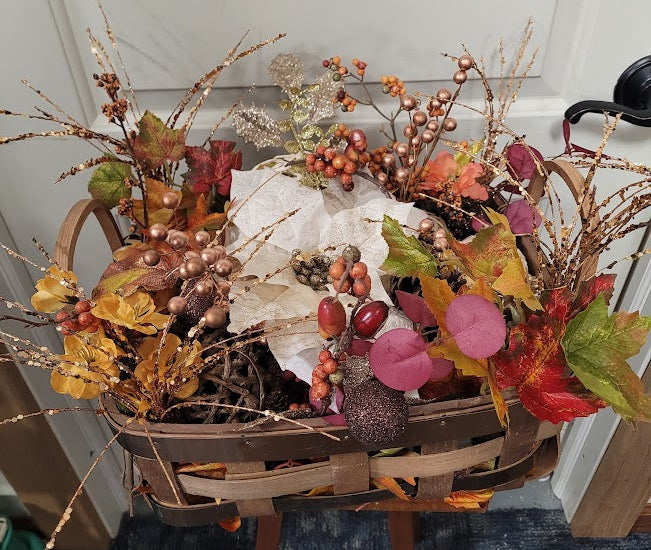 Fall Foliage Basket
