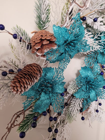 Blue Bounty Wreath